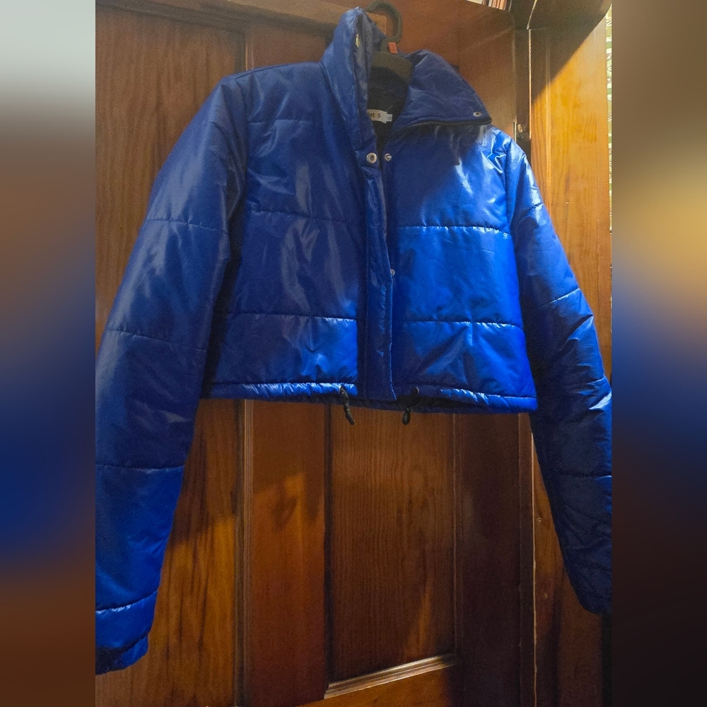 Blue Puffer Jacket